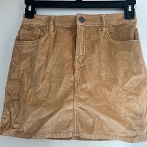 Current/Elliot corduroy skirt